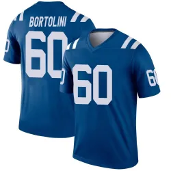 Youth Tanor Bortolini Indianapolis Colts No.60 Legend Jersey - Royal