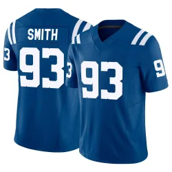 Youth Tim Smith Indianapolis Colts No.93 Limited Vapor F.U.S.E. Jersey - Royal