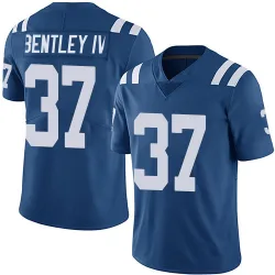 Youth Ulysses Bentley IV Indianapolis Colts No.37 Limited Team Color Vapor Untouchable Jersey - Royal