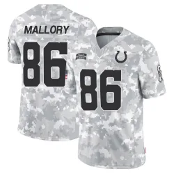 Youth Will Mallory Indianapolis Colts No.86 Limited 2024 Salute to Service Jersey - Arctic Camo