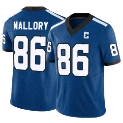Youth Will Mallory Indianapolis Colts No.86 Limited Indiana Nights Alternate Vapor F.U.S.E. Jersey - Royal
