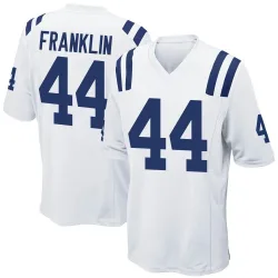 Youth Zaire Franklin Indianapolis Colts No.44 Game Jersey - White
