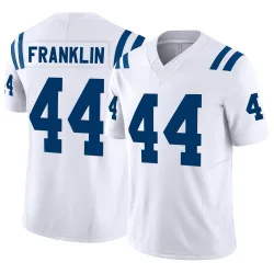 Youth Zaire Franklin Indianapolis Colts No.44 Limited Vapor F.U.S.E. Jersey - White